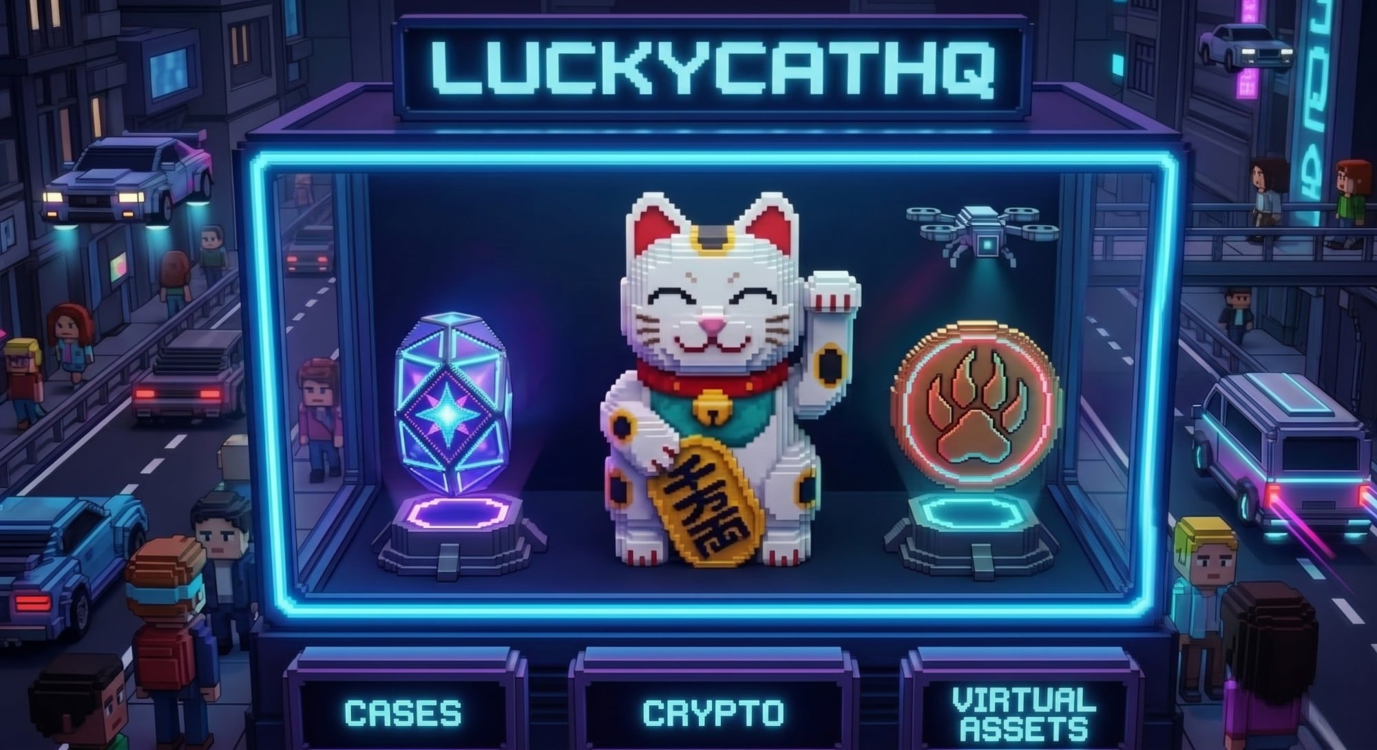 LUCKYCATHQ.COM